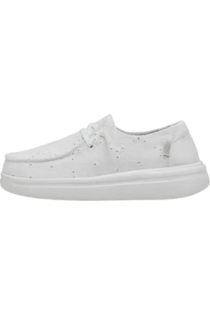 Hey dude Buty, Kobieta, Biały, 41 EU, Mokasyny