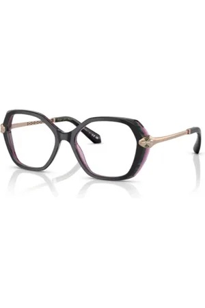 Bvlgari Akcesoria, unisex, Czarny, ONE SIZE, Stylowe Okulary Vista
