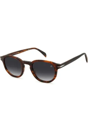 DB EYEWEAR BY DAVID BECKHAM Akcesoria, unisex, brązowy, ONE SIZE, Stylowe okulary przeciwsłoneczne dla mężczyzn