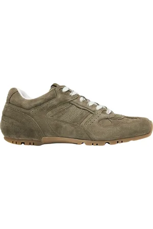 ALOHAS Buty, Kobieta, Zielony, 44 EU, Zamsz, Suede`owe Sneakersy Koloru Khaki