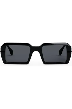 Fendi Akcesoria, unisex, Czarny, ONE SIZE, Elegancka Czarna Skórzana Torba na Ramię