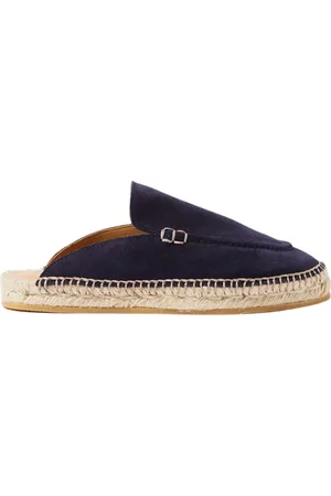 Scarosso Buty, Kobieta, Niebieski, 41 EU, Len, Belen Niebieskie Zamszowe Espadryle