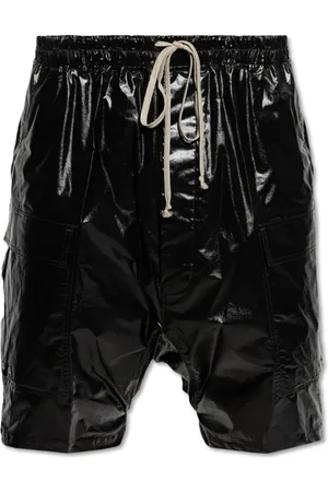 Rick Owens Szorty, Mężczyzna, Czarny, M, Bawełna, Bermuda Shorts Cargo Pods