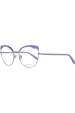 Emilio Pucci Akcesoria, Kobieta, Fioletowy, ONE SIZE, Fioletowe Okulary Optyczne Damskie