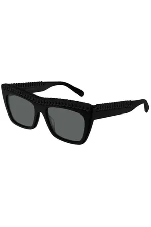Stella McCartney Akcesoria, unisex, Czarny, ONE SIZE, Eleganckie okulary przeciwsłoneczne dla kompletnego looku