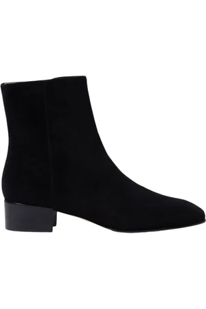 Scarosso Buty, Kobieta, Czarny, 37 EU, Zamsz, Sznurowane botki Amber Suede