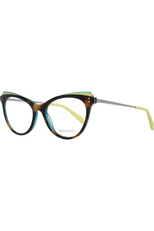 Emilio Pucci Akcesoria, Kobieta, Wielobarwność, ONE SIZE, Kolorowe Okulary Damskie z Pokrowcem