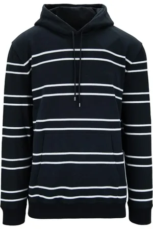 Saint Laurent Bluzy, Mężczyzna, Czarny, L, Bawełna, Bawełniana bluza z kapturem i sznurkiem