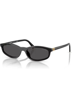 Miu Miu Akcesoria, unisex, Czarny, ONE SIZE, Eleganckie okulary przeciwsłoneczne dla stylowego wyglądu
