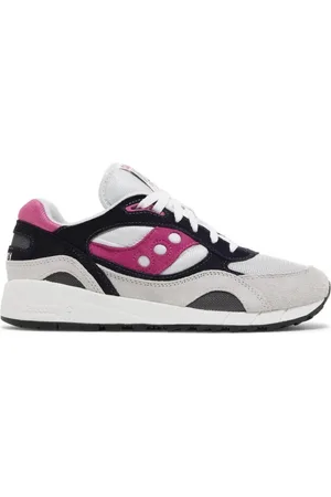 Saucony Buty, Mężczyzna, Wielobarwność, 46 EU, Zamsz, Rose Mesh Sneakers Shadow 6000