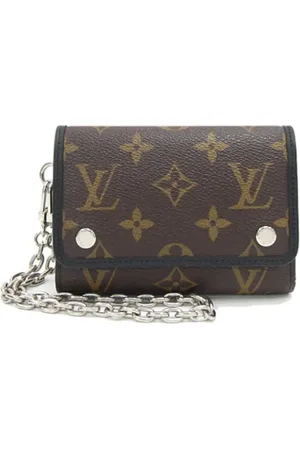 LOUIS VUITTON Pre-owned, Mężczyzna, brązowy, ONE SIZE, Pre-owned Fabric wallets