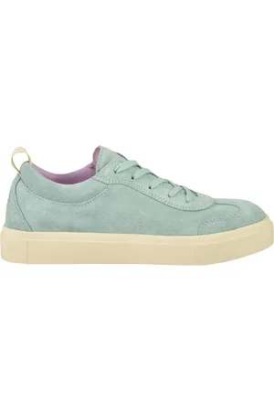 Panchic Buty, Kobieta, Niebieski, 37 EU, Skórzane Sneakersy z Podeszwą z Gumy