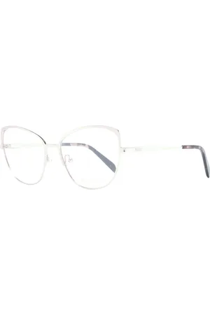 Emilio Pucci Akcesoria, Kobieta, Różowy, ONE SIZE, Rose Gold Okulary Optyczne Cat Eye