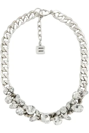 Essentiel Antwerp Akcesoria, Kobieta, Szary, ONE SIZE, Kolczyk Rhinestones