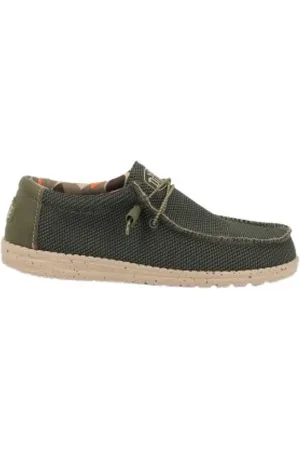 Hey dude Buty, Mężczyzna, Zielony, 43 EU, Sailor Buty