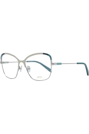 Emilio Pucci Akcesoria, Kobieta, Wielobarwność, ONE SIZE, Wielokolorowe Okulary Optyczne Motylkowe