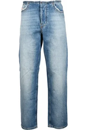 Diesel Jeansy, Kobieta, Niebieski, W27, Stylowe Jeansyy z 99% Bawełny