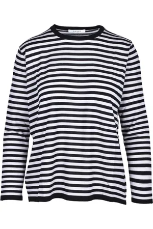 KANGRA CASHMERE Koszulki, Kobieta, Wielobarwność, S, Sweter z wełny merynosów