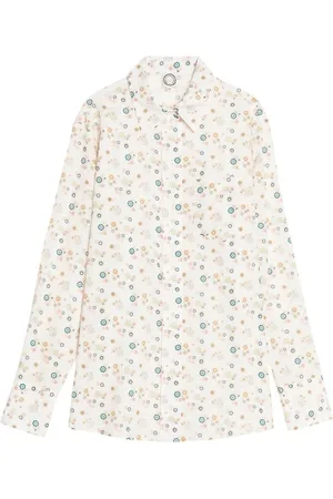 Inès de la Fressange Bluzki, Kobieta, Biały, XL, Bawełna, Blouses & Shirts