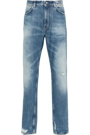 Givenchy Jeansy, Mężczyzna, Niebieski, W34, Bawełna, Dżinsy Slim Fit