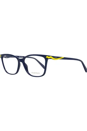 Emilio Pucci Akcesoria, Kobieta, Niebieski, ONE SIZE, Niebieskie Okulary Optyczne Damskie
