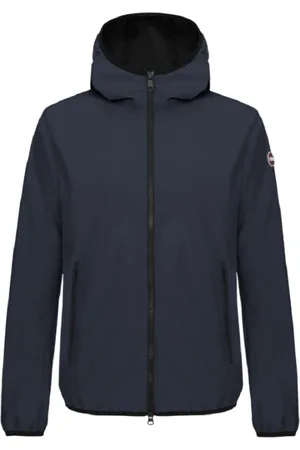 Colmar Kurtki, Mężczyzna, Niebieski, XL, Poliester, Niebieska Wodoodporna Kurtka Softshell