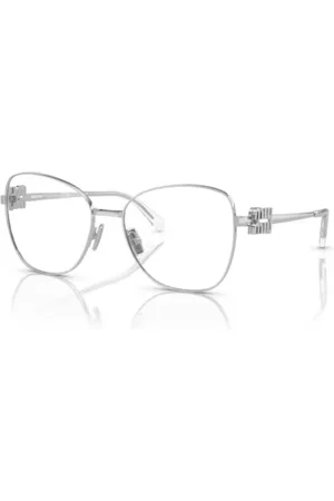 Miu Miu Akcesoria, unisex, Szary, ONE SIZE, Kolekcja okularów Vista