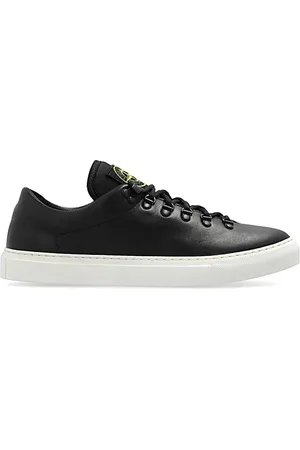 Stone Island Buty, Mężczyzna, Czarny, 40 EU, Wygodne Sneakersy na Co Dzień