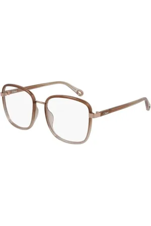Chloé Akcesoria, unisex, brązowy, ONE SIZE, Odkryj Najnowszą Kolekcję Okularów - Trendy