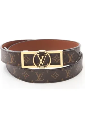 LOUIS VUITTON Pre-owned, Kobieta, brązowy, ONE SIZE, Skóra, Pre-owned Canvas belts