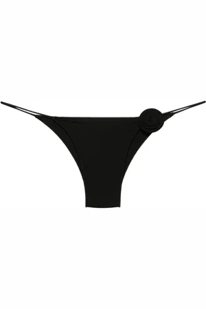 LA REVECHE Stroje kąpielowe, Kobieta, Czarny, L, Czarny Dół Bikini