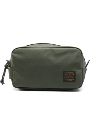 Filson Torebki, Mężczyzna, Zielony, ONE SIZE, Zielone Akcesoria Górny Zamek Pasek na Rękę