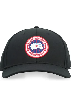 Canada Goose Akcesoria, Mężczyzna, Czarny, ONE SIZE, Arctic Disc Logo Baseball Cap
