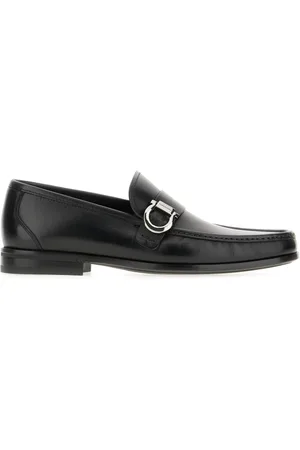 Salvatore Ferragamo Buty, Mężczyzna, Czarny, 41 EU, Stylowe Mokasyny dla Mężczyzn