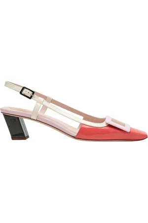 Roger Vivier Buty, Kobieta, Wielobarwność, 40 EU, Eleganckie Slingback Flats