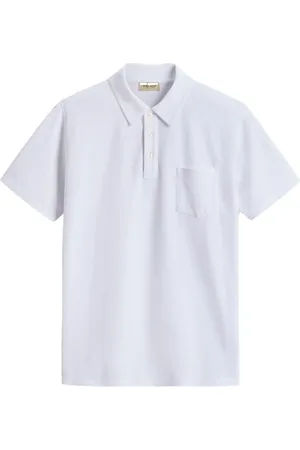 Woolrich Koszulki, Mężczyzna, Biały, L, Klasyczny Biały Polo