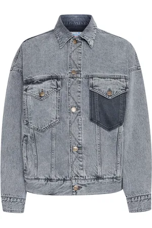 Ball Kurtki, Kobieta, Niebieski, S, Denim, Casual Grey Denim Kurtka