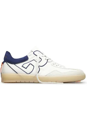 Barracuda Buty, Mężczyzna, Biały, 44 EU, Zamsz, Vintage Zamszowe Sneakers