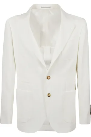 Brunello Cucinelli Kurtki, Mężczyzna, Beżowy, M, Deconstructed Kurtki dla Stylowych Looków