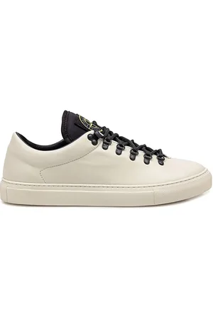 Stone Island Buty, Mężczyzna, Biały, 40 EU, Wygodne Sneakersy na Co Dzień