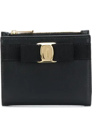 Salvatore Ferragamo Akcesoria, Kobieta, Czarny, ONE SIZE, Stylowe Portfele i Etui na Karty