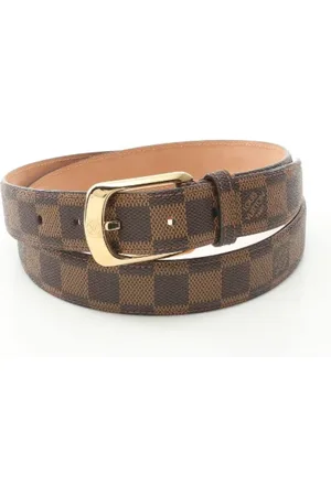 LOUIS VUITTON Pre-owned, Mężczyzna, brązowy, ONE SIZE, Pre-owned Canvas belts