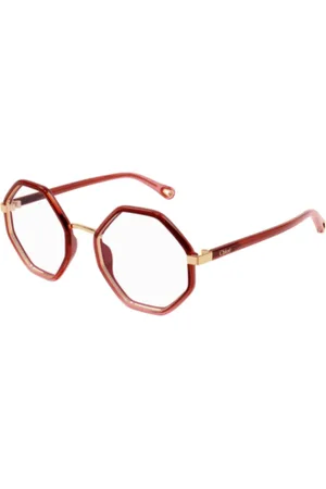 Chloé Akcesoria, unisex, Czerwony, ONE SIZE, Elegancka kolekcja okularów