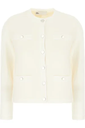 Tory Burch Swetry, Kobieta, Beżowy, S, Stylowa Kolekcja Dzianin