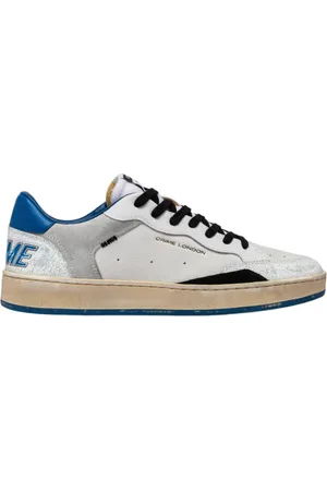 Crime london Buty, Mężczyzna, Biały, 41 EU, Sneakers Chelsea