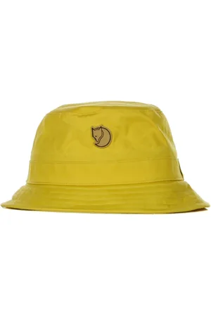 Fjällräven Akcesoria, Mężczyzna, Żółty, L, Stylowy Bucket Hat Ochre