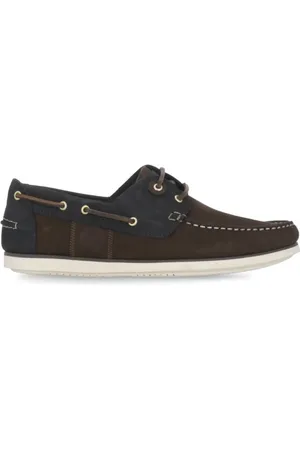 Barbour Buty, Mężczyzna, brązowy, 44 EU, Brązowe Skórzane Mokasynyy Okrągły Nosek Buty