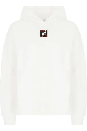 Fendi Bluzy, Mężczyzna, Biały, M, Stylowe Bluzy Kolekcja