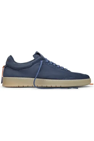Barracuda Buty, Mężczyzna, Niebieski, 44 EU, Zamsz, Vintage Niebieskie Sneakersy