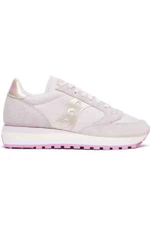 Saucony Buty, Kobieta, Różowy, 37 EU, Poliester, Białe Buty Jazz Triple